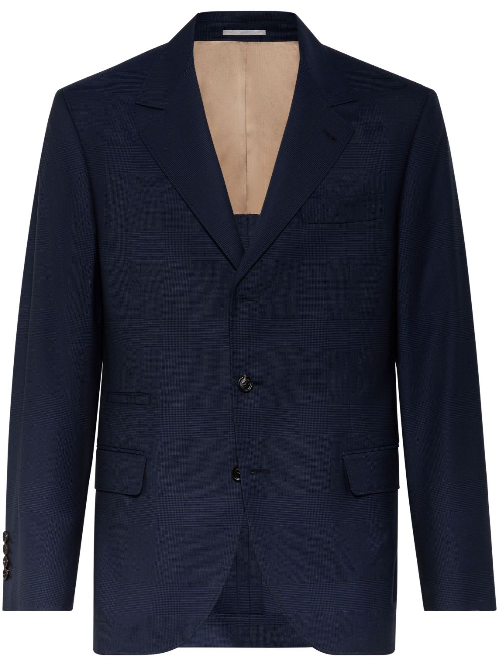 Brunello Cucinelli Virgin wool blazer - Blue von Brunello Cucinelli