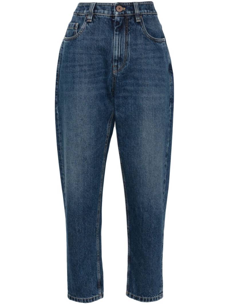 Brunello Cucinelli boyfriend-cut jeans - Blue von Brunello Cucinelli