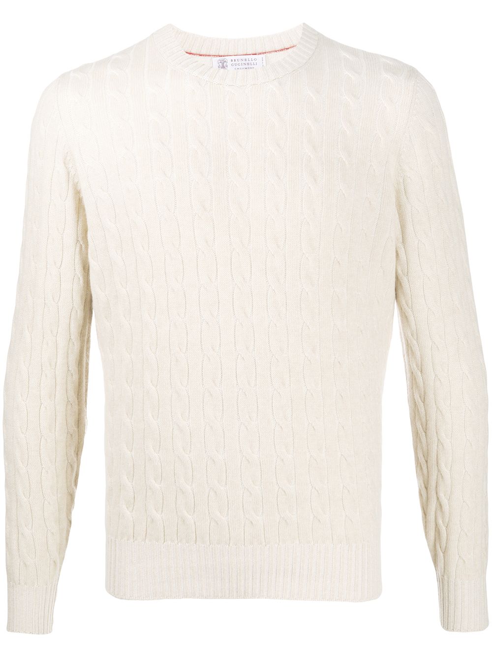 Brunello Cucinelli cable knit jumper - Neutrals von Brunello Cucinelli