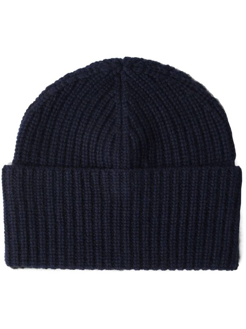 Brunello Cucinelli cashmere beanie - Blue von Brunello Cucinelli