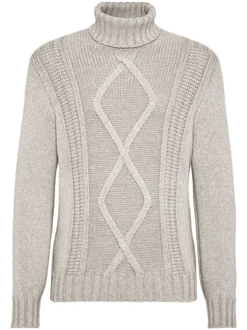 Brunello Cucinelli cashmere jumper - Neutrals von Brunello Cucinelli