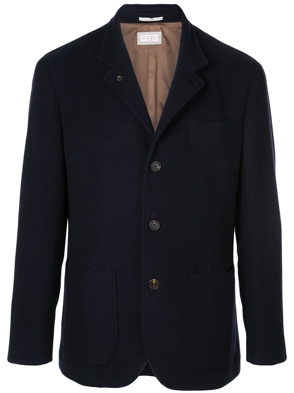 Brunello Cucinelli cashmere rain jacket - Blue von Brunello Cucinelli