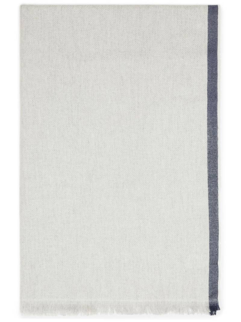 Brunello Cucinelli cashmere scarf - Grey von Brunello Cucinelli