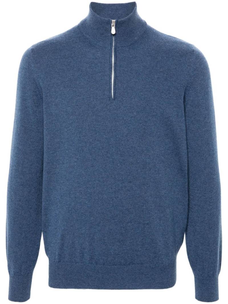 Brunello Cucinelli cashmere sweater - Blue von Brunello Cucinelli