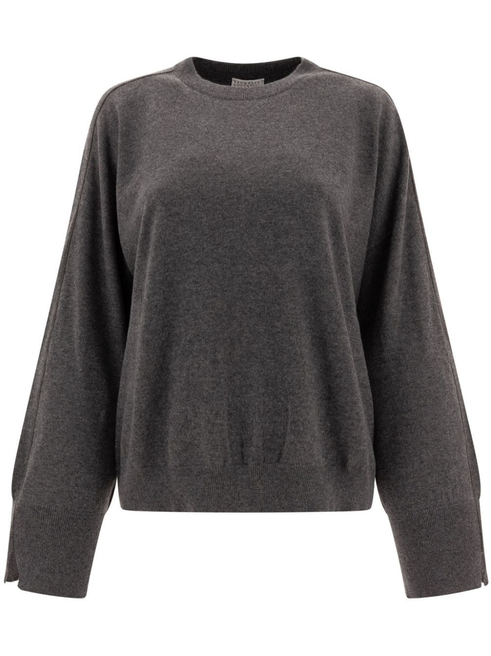 Brunello Cucinelli cashmere sweater - Grey von Brunello Cucinelli