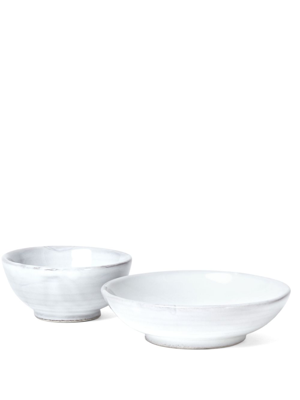 Brunello Cucinelli ceramic bowls (set of two) - White von Brunello Cucinelli