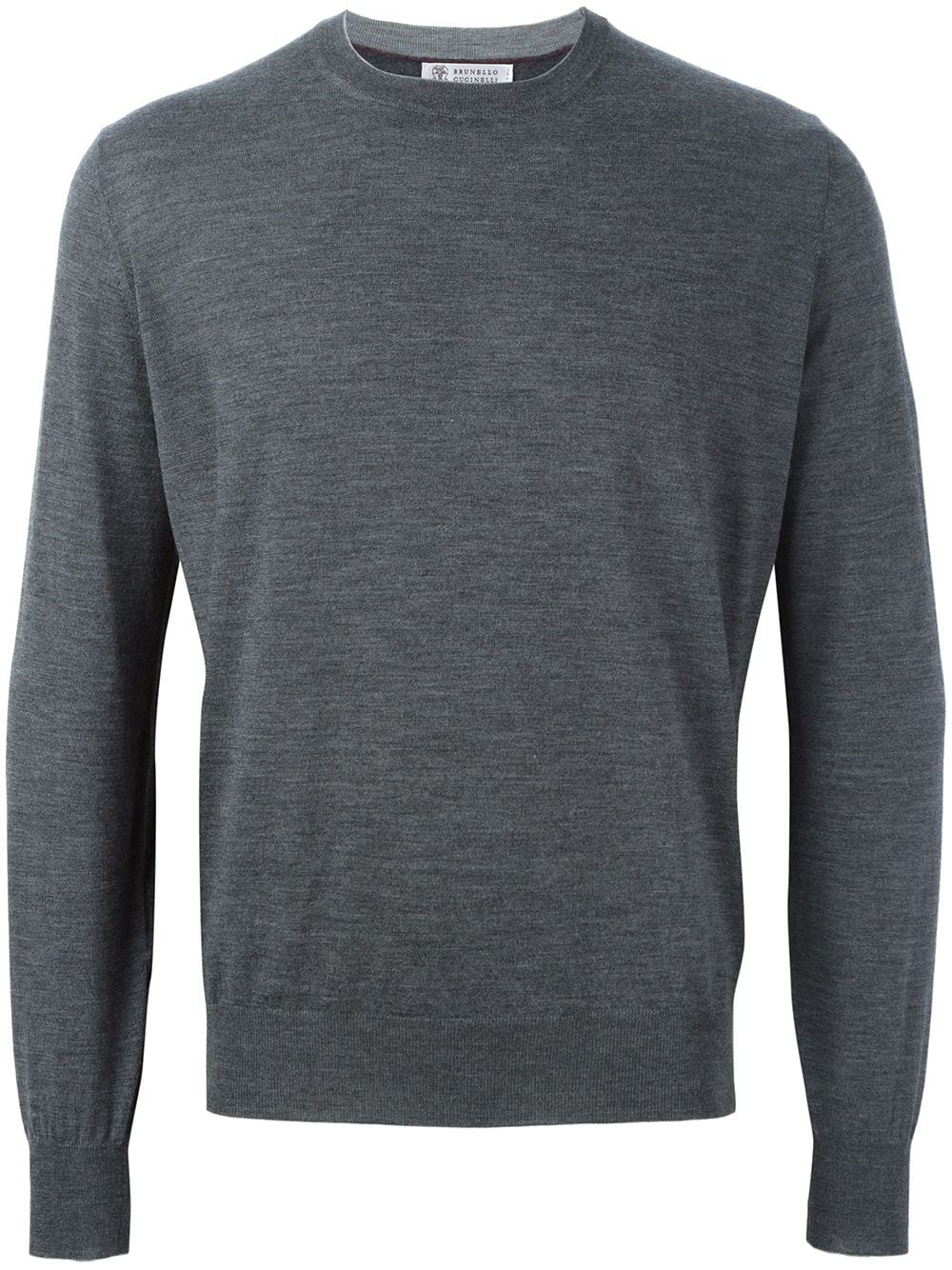 Brunello Cucinelli classic jumper - Grey von Brunello Cucinelli