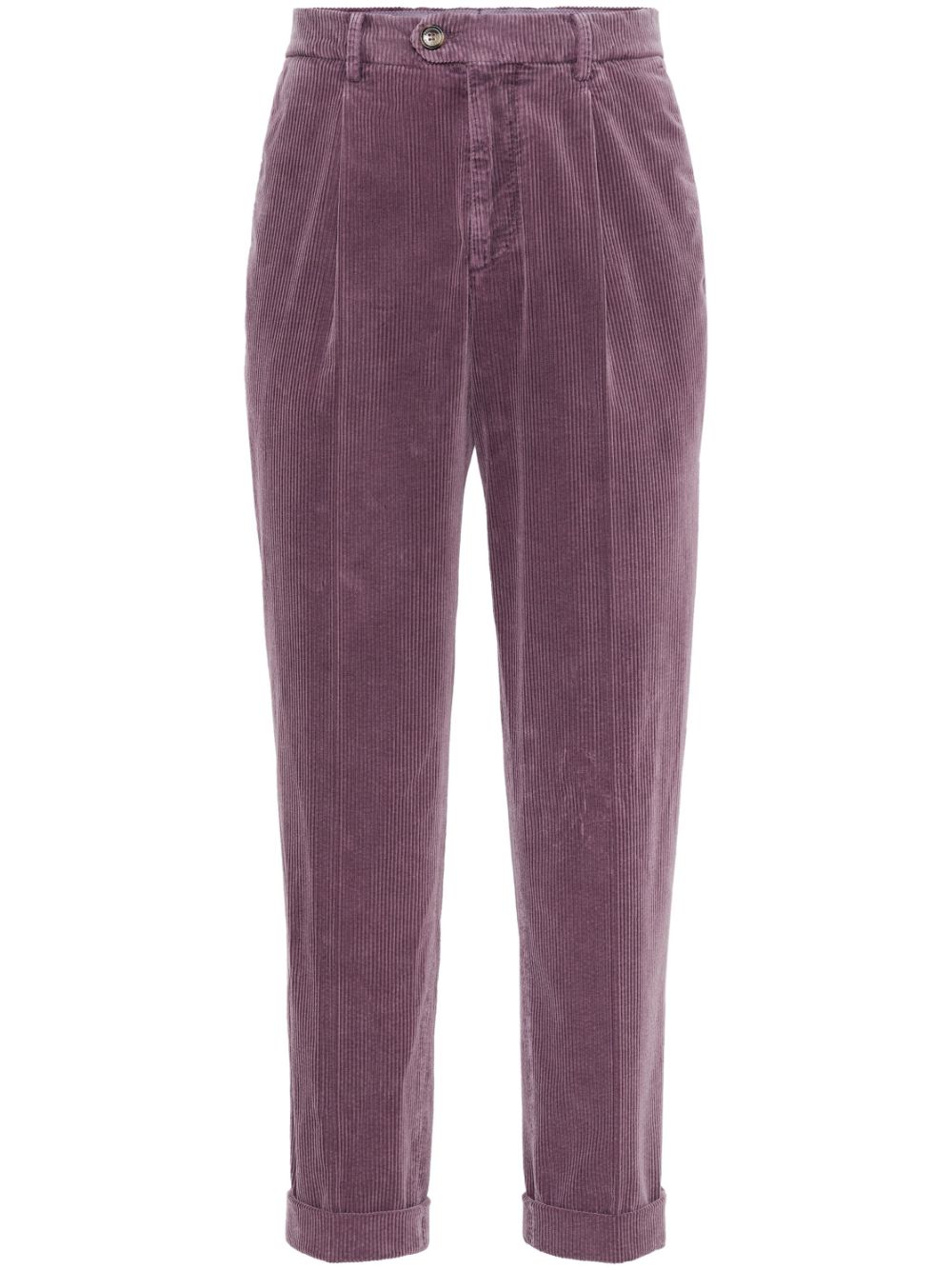 Brunello Cucinelli corduroy tapered trousers von Brunello Cucinelli