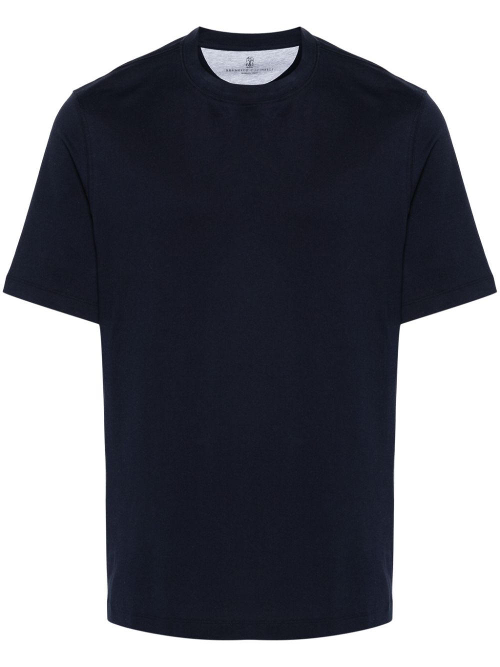 Brunello Cucinelli cotton crew-neck T-shirt - Blue von Brunello Cucinelli