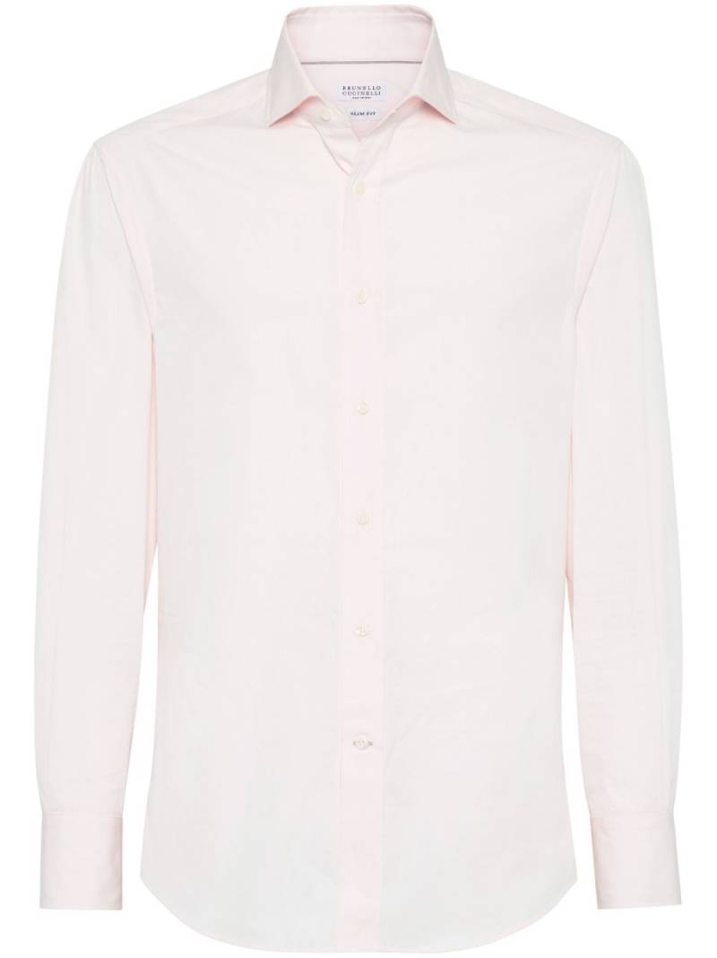 Brunello Cucinelli cotton shirt - Pink von Brunello Cucinelli