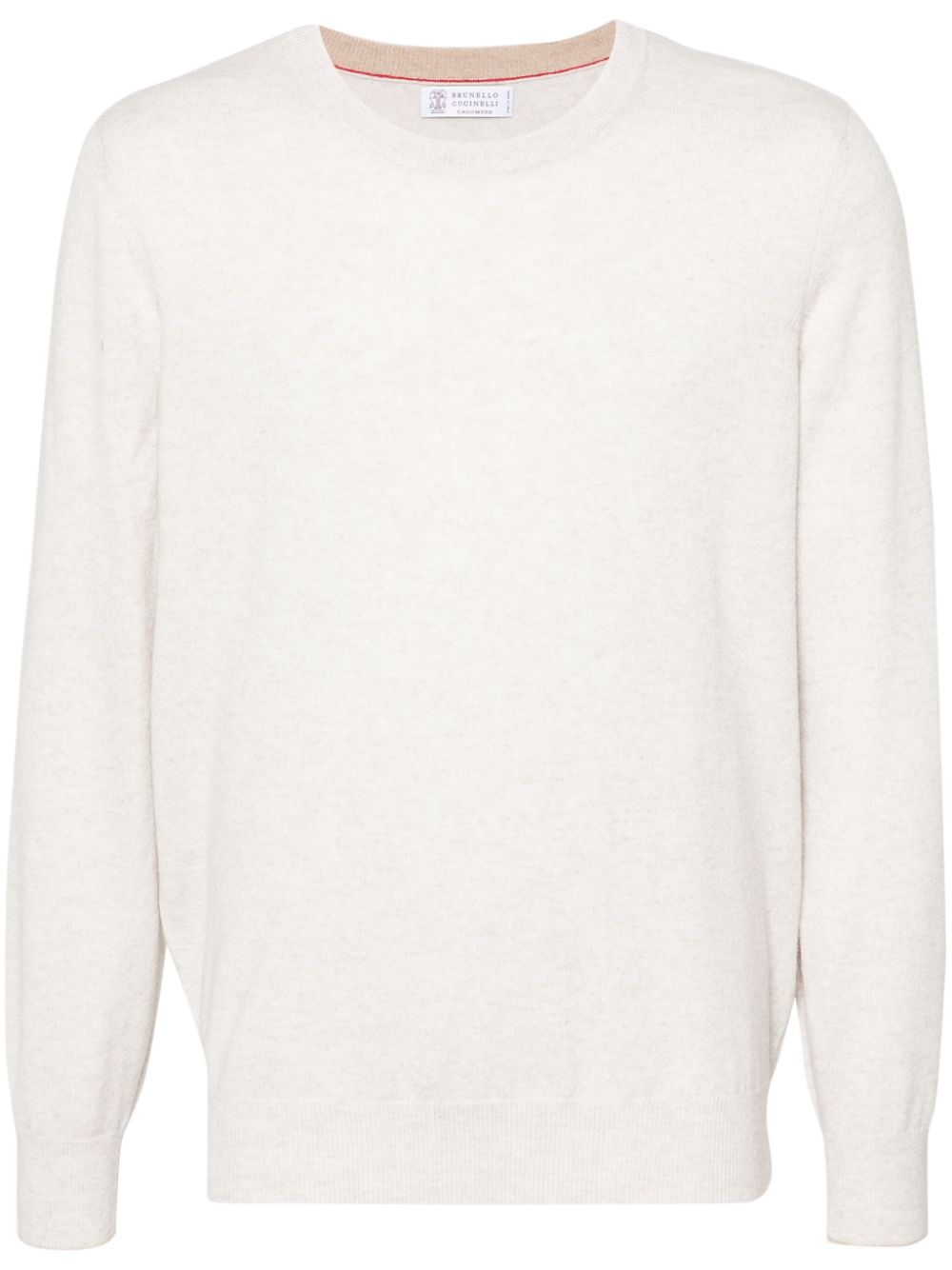 Brunello Cucinelli crew-neck cashmere jumper - Neutrals von Brunello Cucinelli