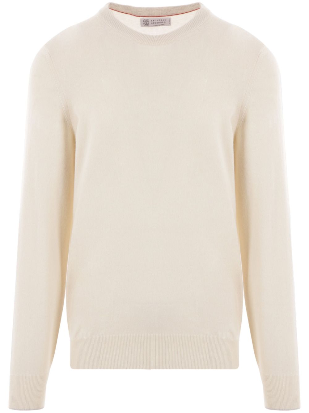 Brunello Cucinelli crew-neck cashmere jumper - Neutrals von Brunello Cucinelli