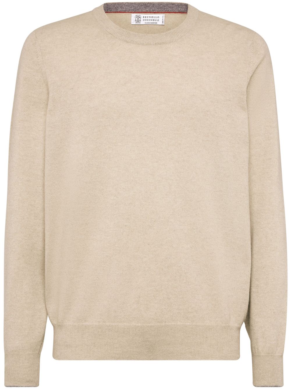 Brunello Cucinelli crew neck sweater - Neutrals von Brunello Cucinelli