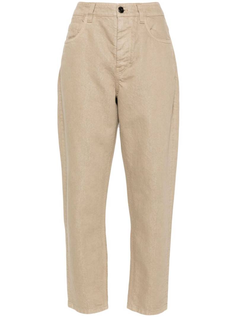 Brunello Cucinelli cropped jeans - Neutrals von Brunello Cucinelli