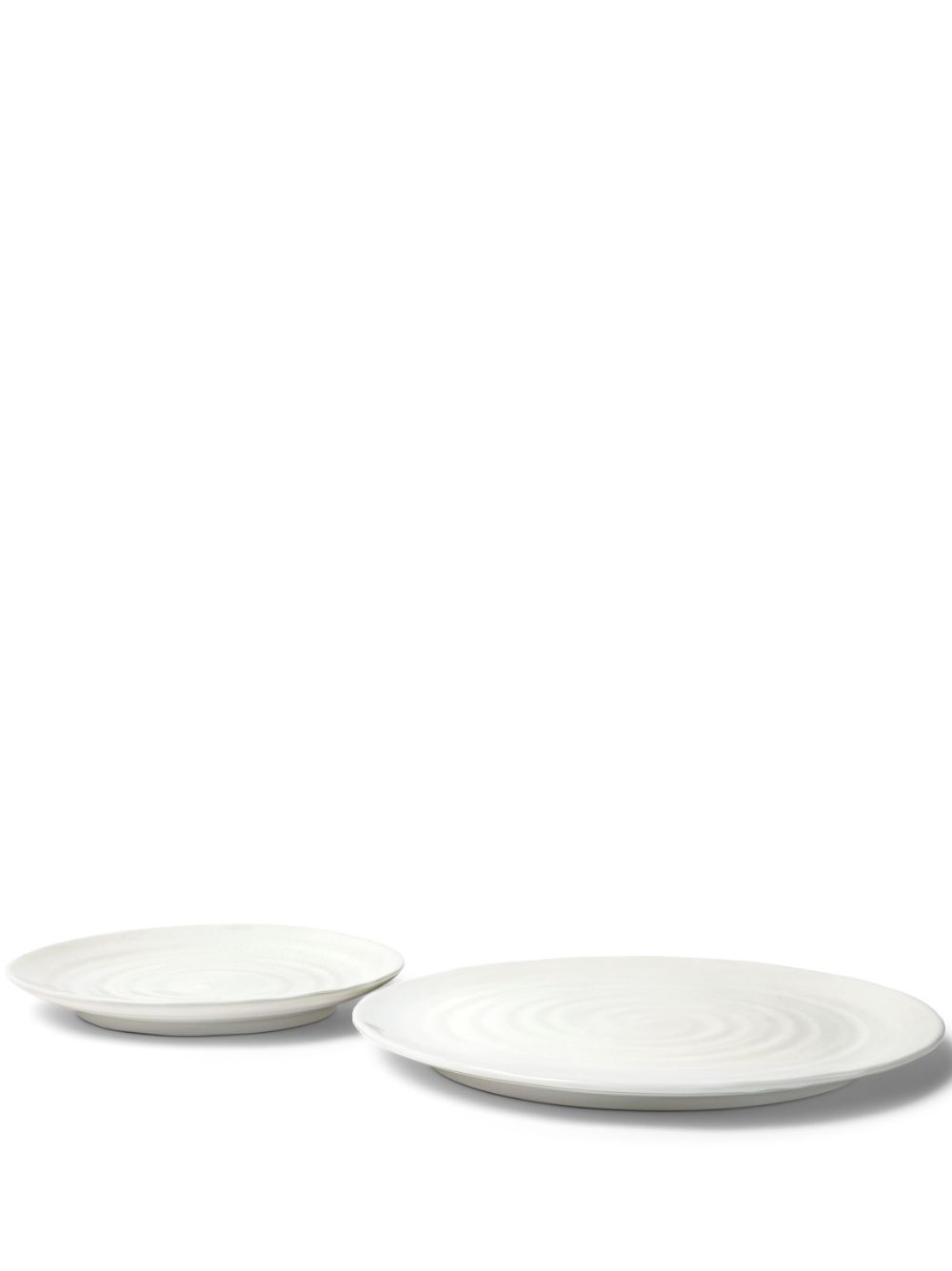 Brunello Cucinelli dining plate set of two - White von Brunello Cucinelli