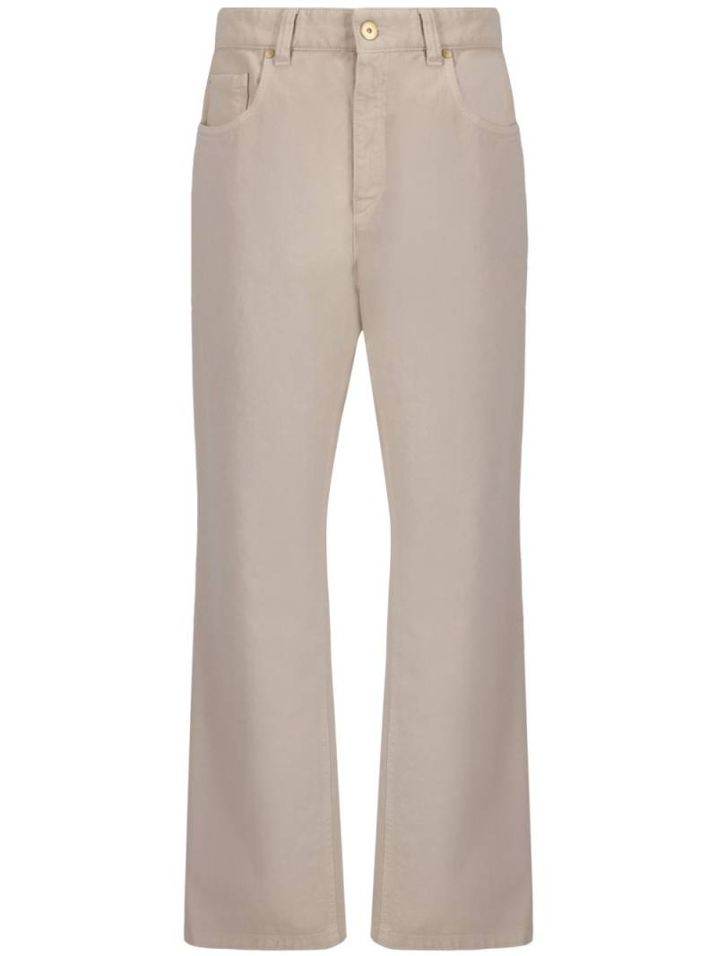 Brunello Cucinelli dyed jeans - Neutrals von Brunello Cucinelli