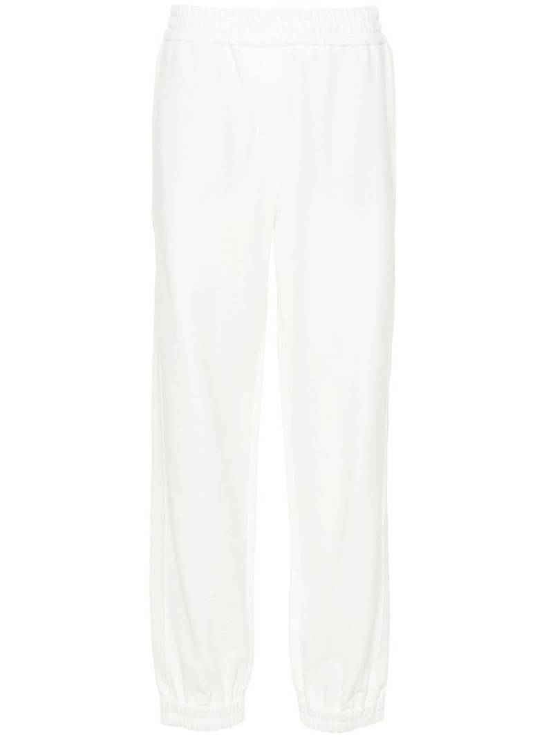Brunello Cucinelli elasticated-waistband track pants - White von Brunello Cucinelli
