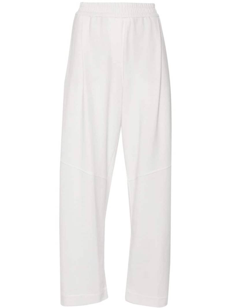 Brunello Cucinelli elasticated-waistband track pants - White von Brunello Cucinelli