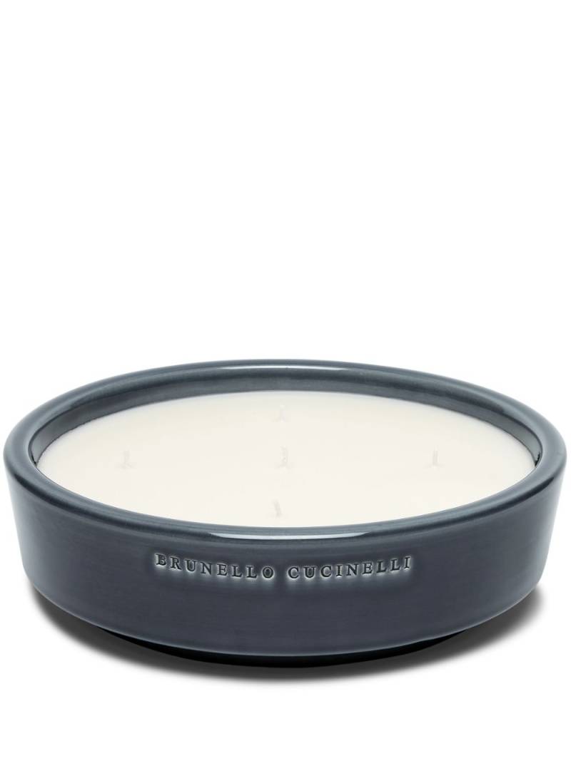 Brunello Cucinelli extra-large scented candle (3995g) - Grey von Brunello Cucinelli