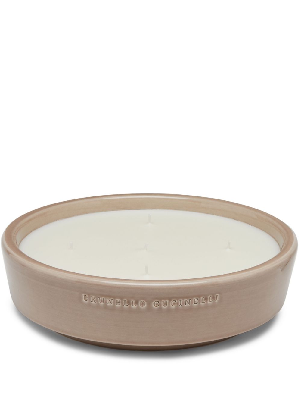 Brunello Cucinelli extra-large scented candle - Neutrals von Brunello Cucinelli