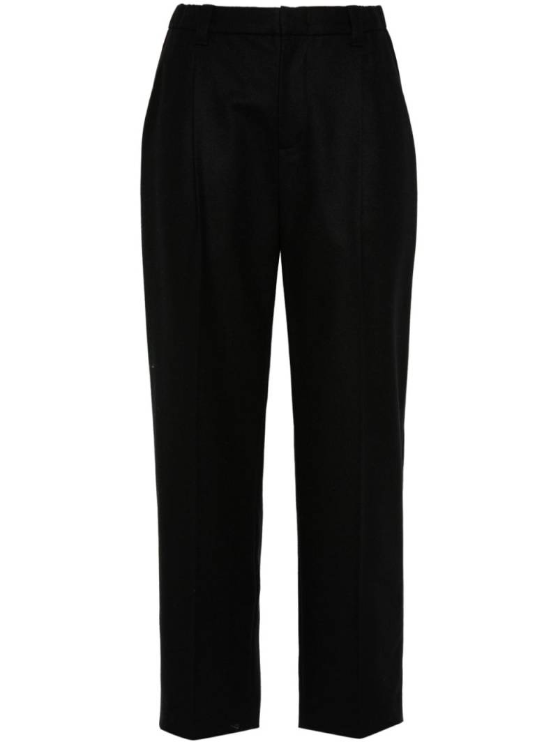 Brunello Cucinelli felted trousers - Black von Brunello Cucinelli