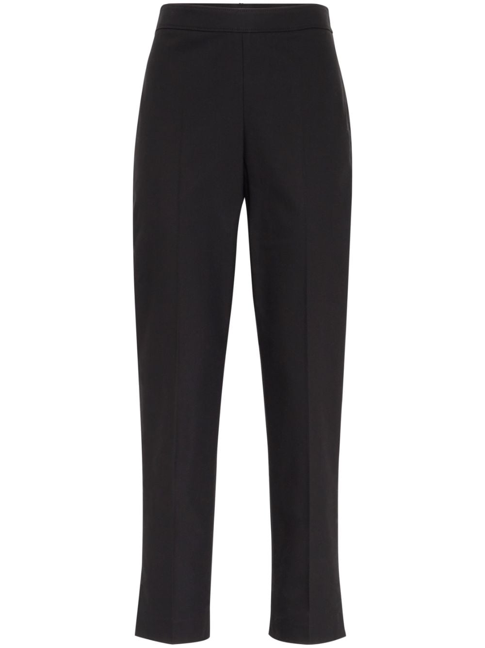 Brunello Cucinelli high-waisted cropped trousers - Black von Brunello Cucinelli