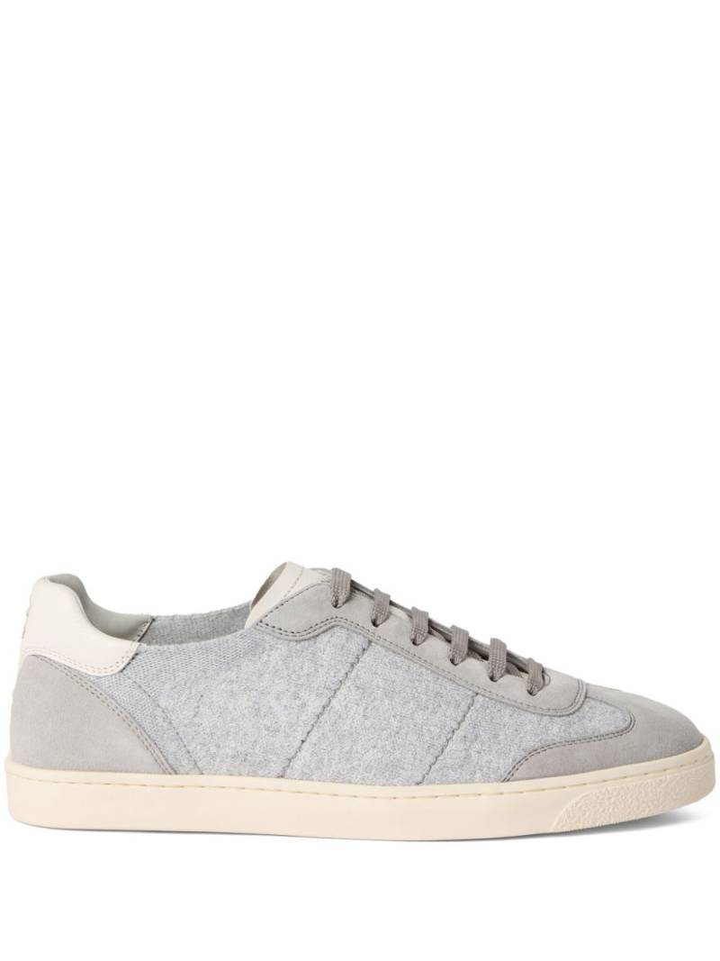 Brunello Cucinelli knitted sneakers - Grey von Brunello Cucinelli