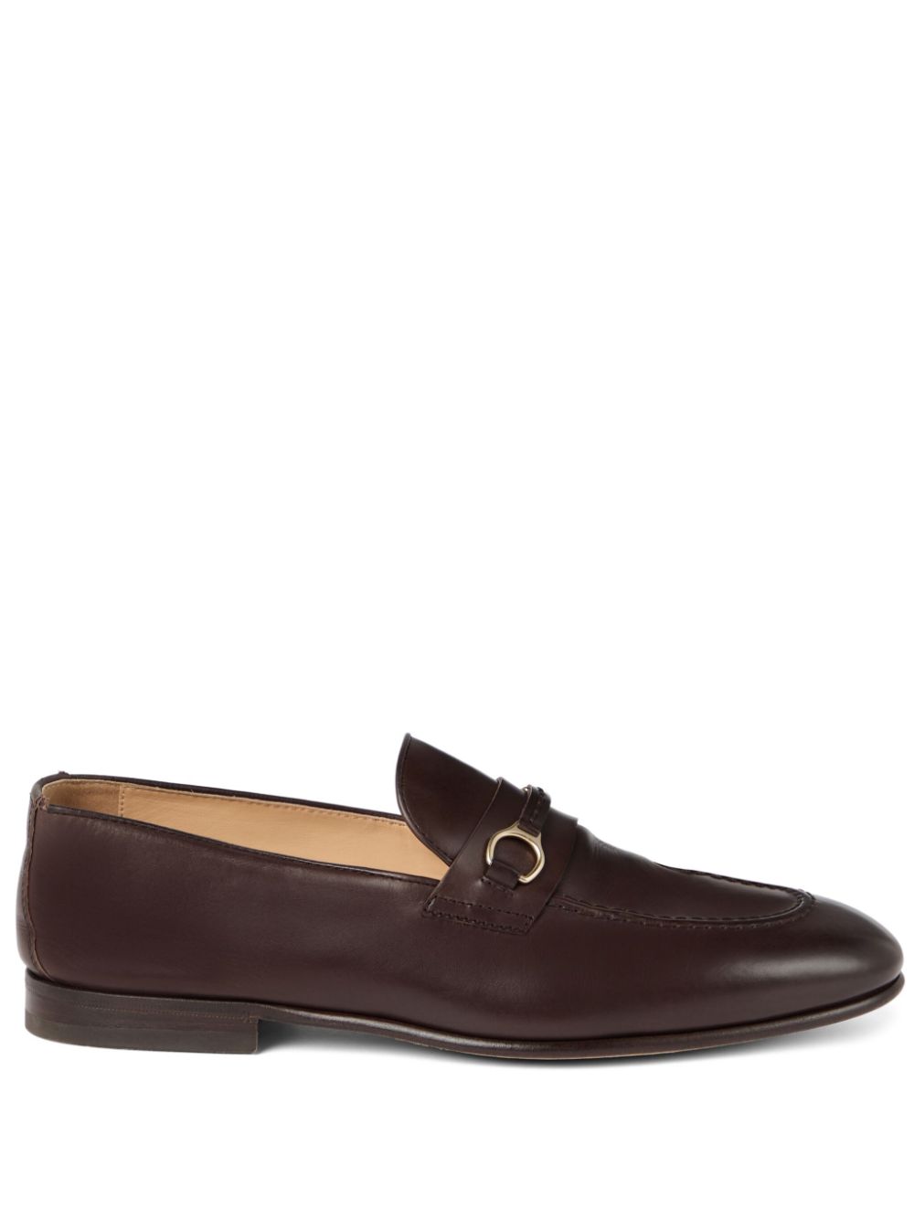 Brunello Cucinelli leather loafers - Brown von Brunello Cucinelli