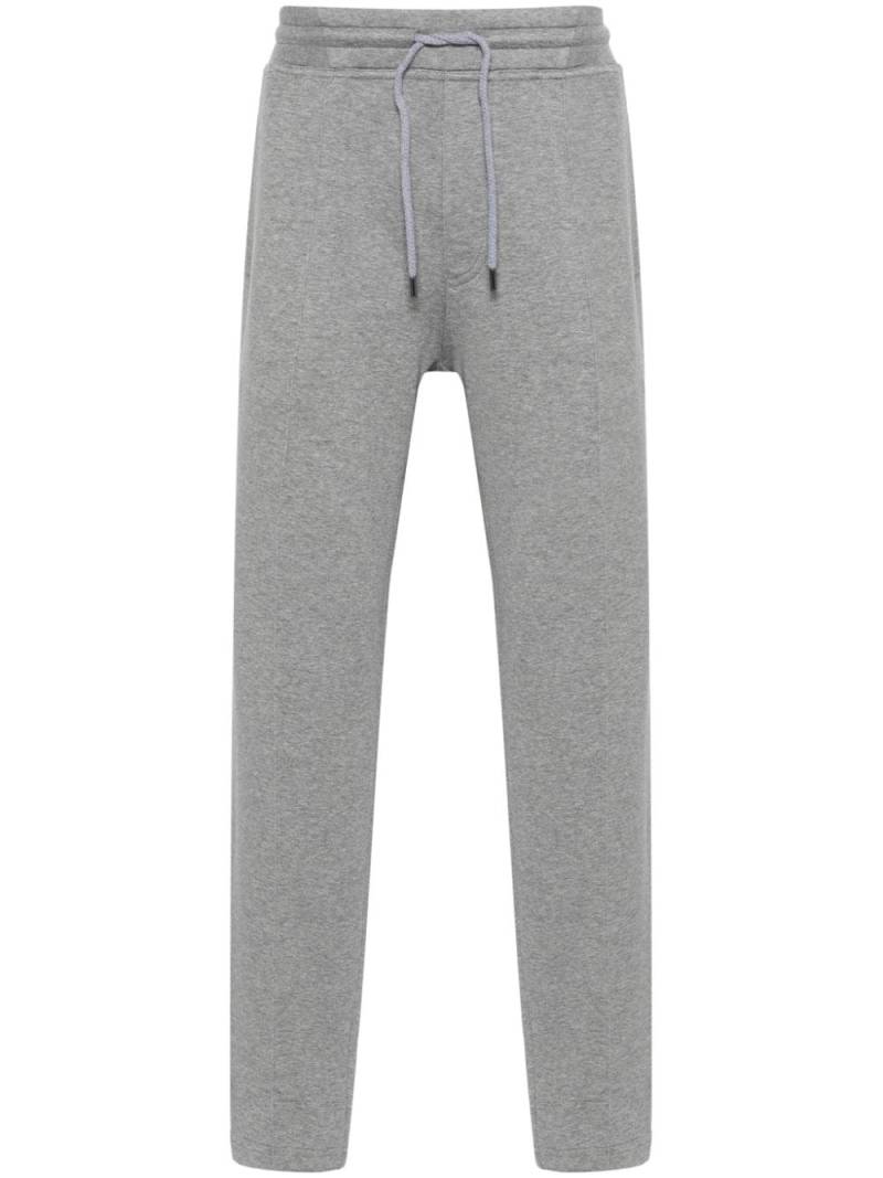 Brunello Cucinelli logo-print track pants - Grey von Brunello Cucinelli