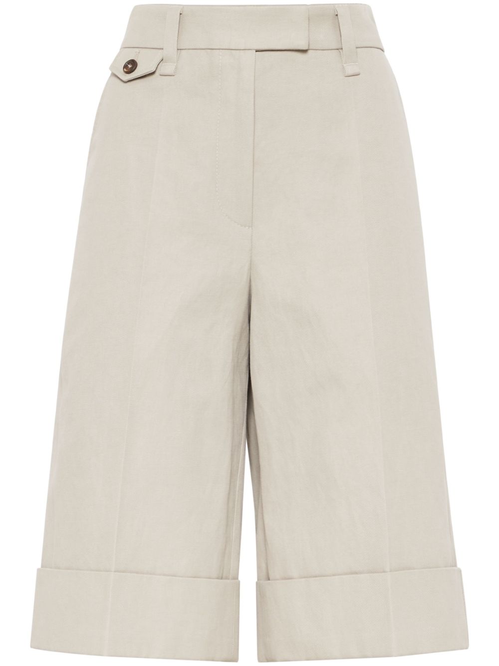 Brunello Cucinelli long shorts - Neutrals von Brunello Cucinelli