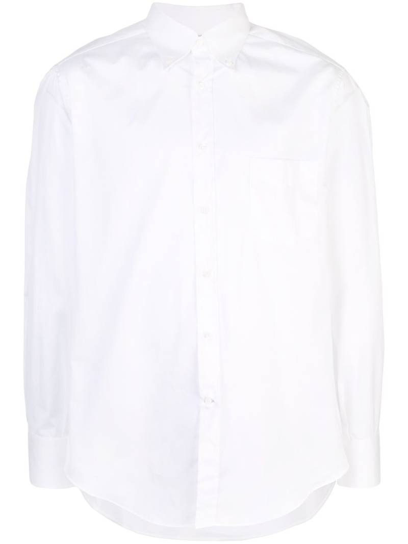 Brunello Cucinelli long sleeved shirt - White von Brunello Cucinelli