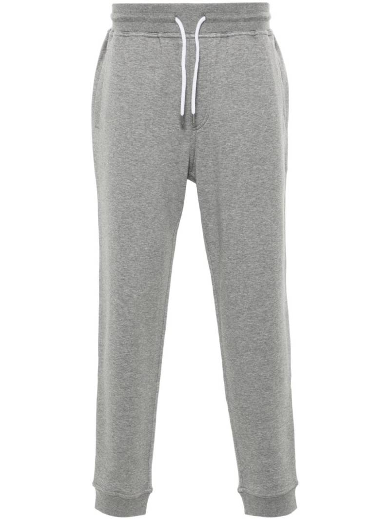 Brunello Cucinelli mélange-effect track pants - Grey von Brunello Cucinelli