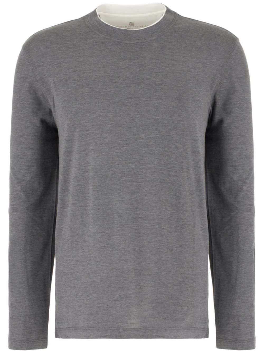 Brunello Cucinelli mélange sweater - Grey von Brunello Cucinelli