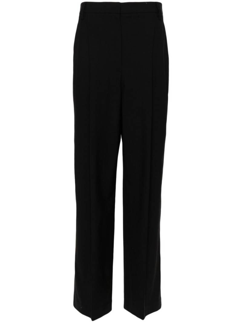 Brunello Cucinelli pressed-crease palazzo pants - Black von Brunello Cucinelli