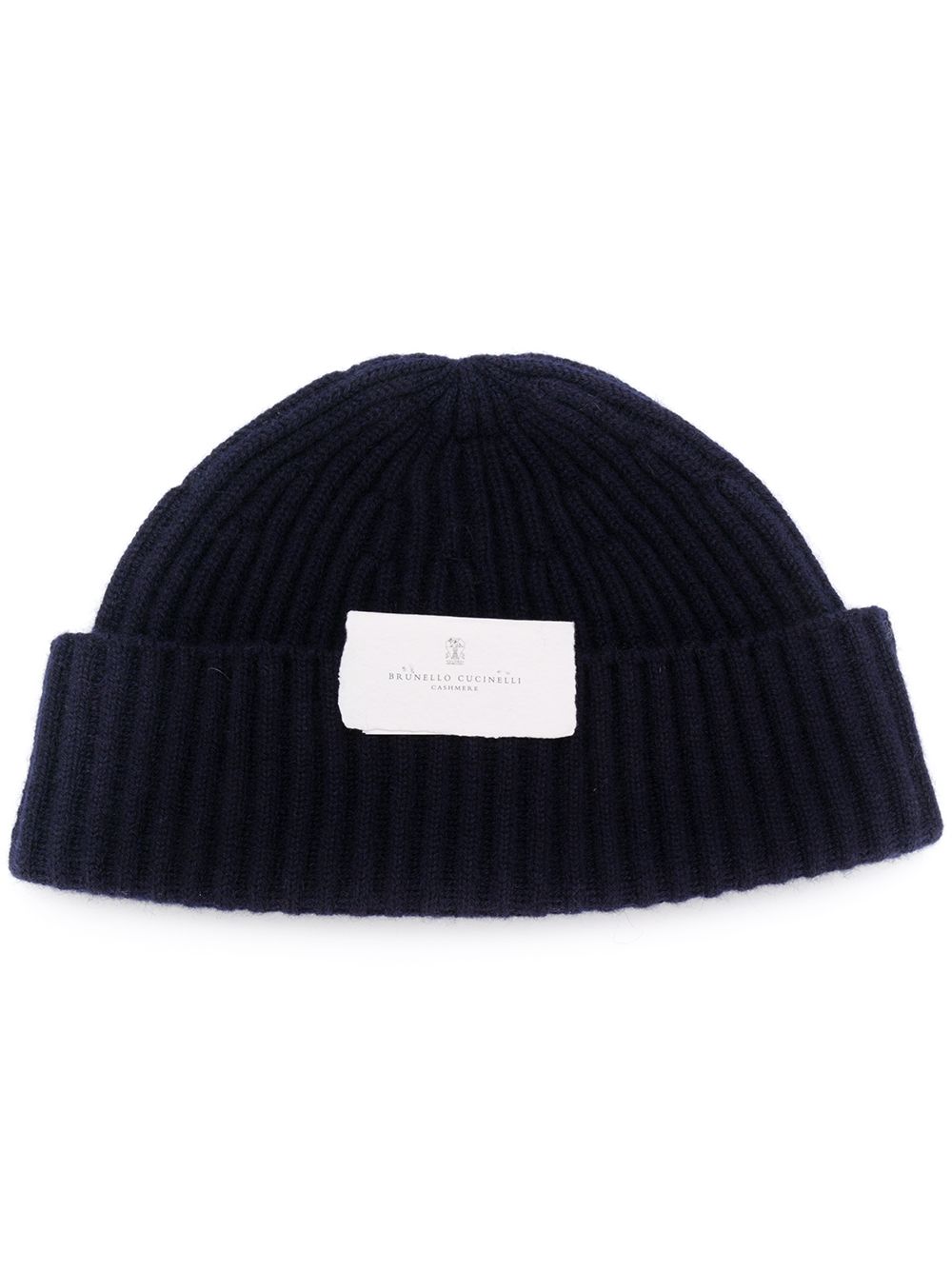 Brunello Cucinelli ribbed beanie - Blue von Brunello Cucinelli