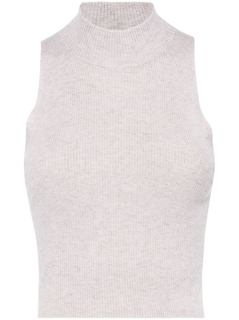 Brunello Cucinelli ribbed-knit tank top - Pink von Brunello Cucinelli