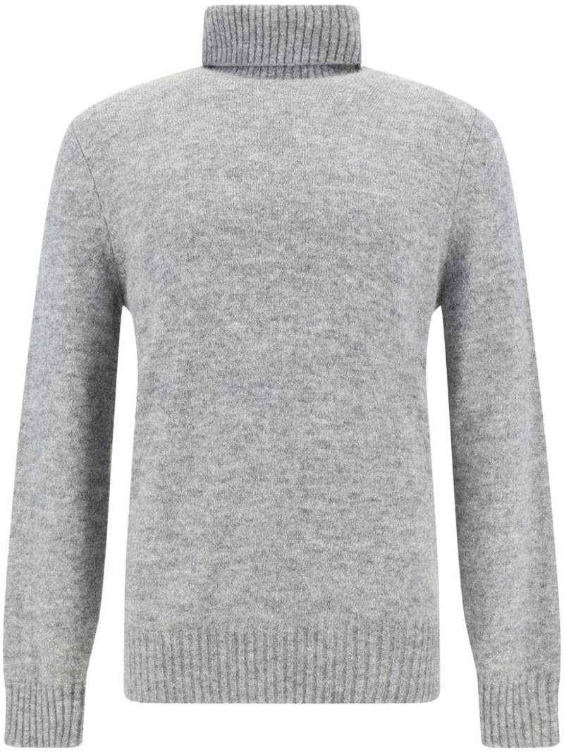 Brunello Cucinelli roll-neck jumper - Grey von Brunello Cucinelli