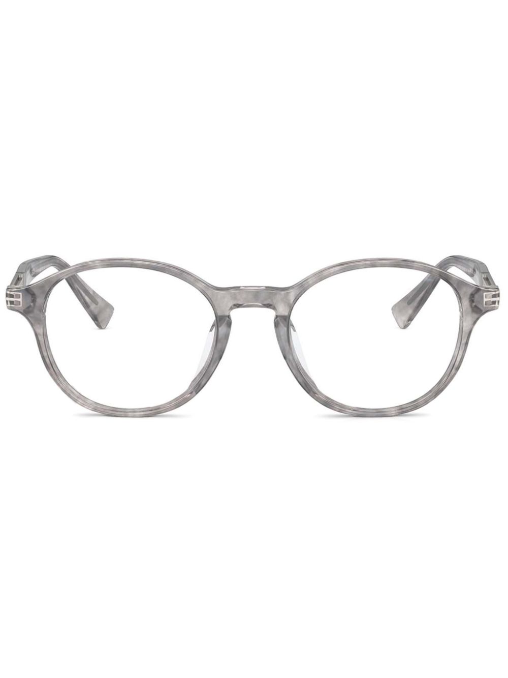 Brunello Cucinelli round-frame glasses - Grey von Brunello Cucinelli