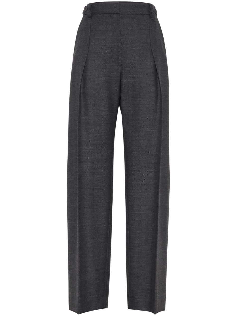 Brunello Cucinelli sartorial relaxed trousers - Grey von Brunello Cucinelli