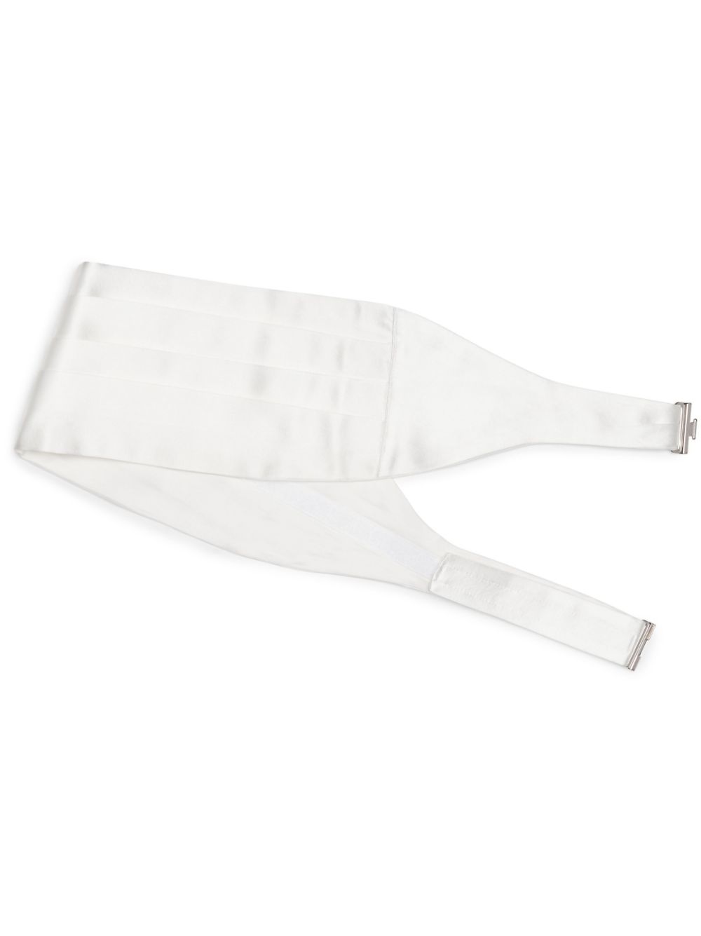 Brunello Cucinelli satin cummerbund - White von Brunello Cucinelli