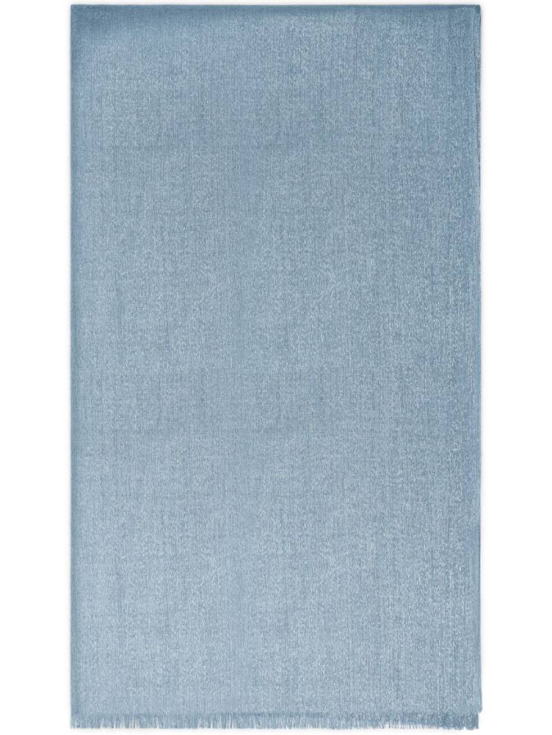 Brunello Cucinelli sparkling cashmere-silk scarf - Blue von Brunello Cucinelli