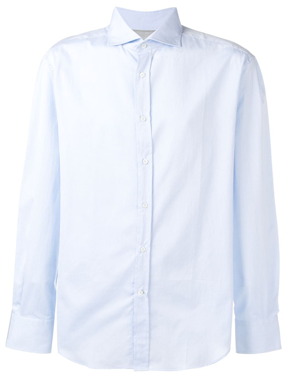 Brunello Cucinelli spread collar shirt - Blue von Brunello Cucinelli