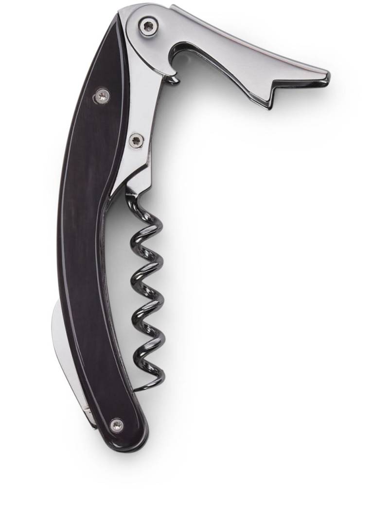 Brunello Cucinelli stainless steel corkscrew - Black von Brunello Cucinelli