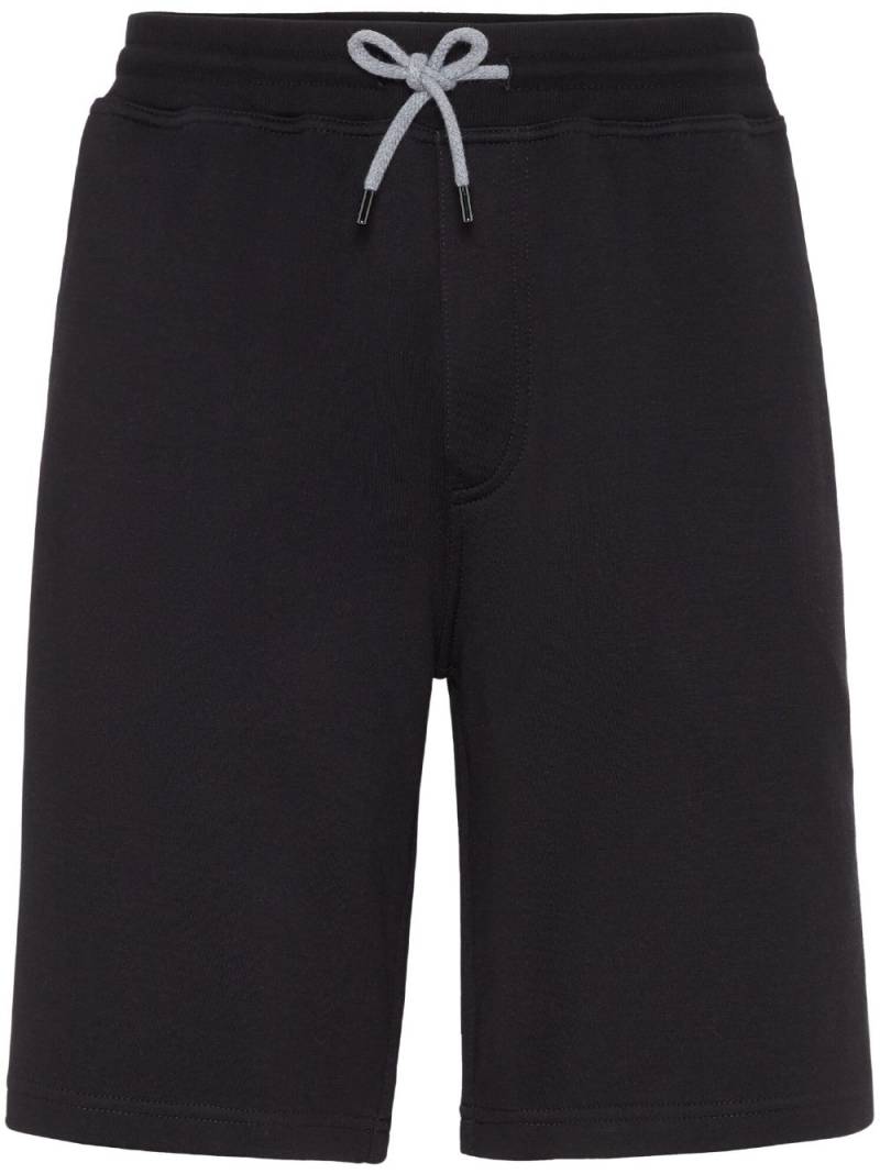 Brunello Cucinelli straight leg Bermuda shorts - Black von Brunello Cucinelli