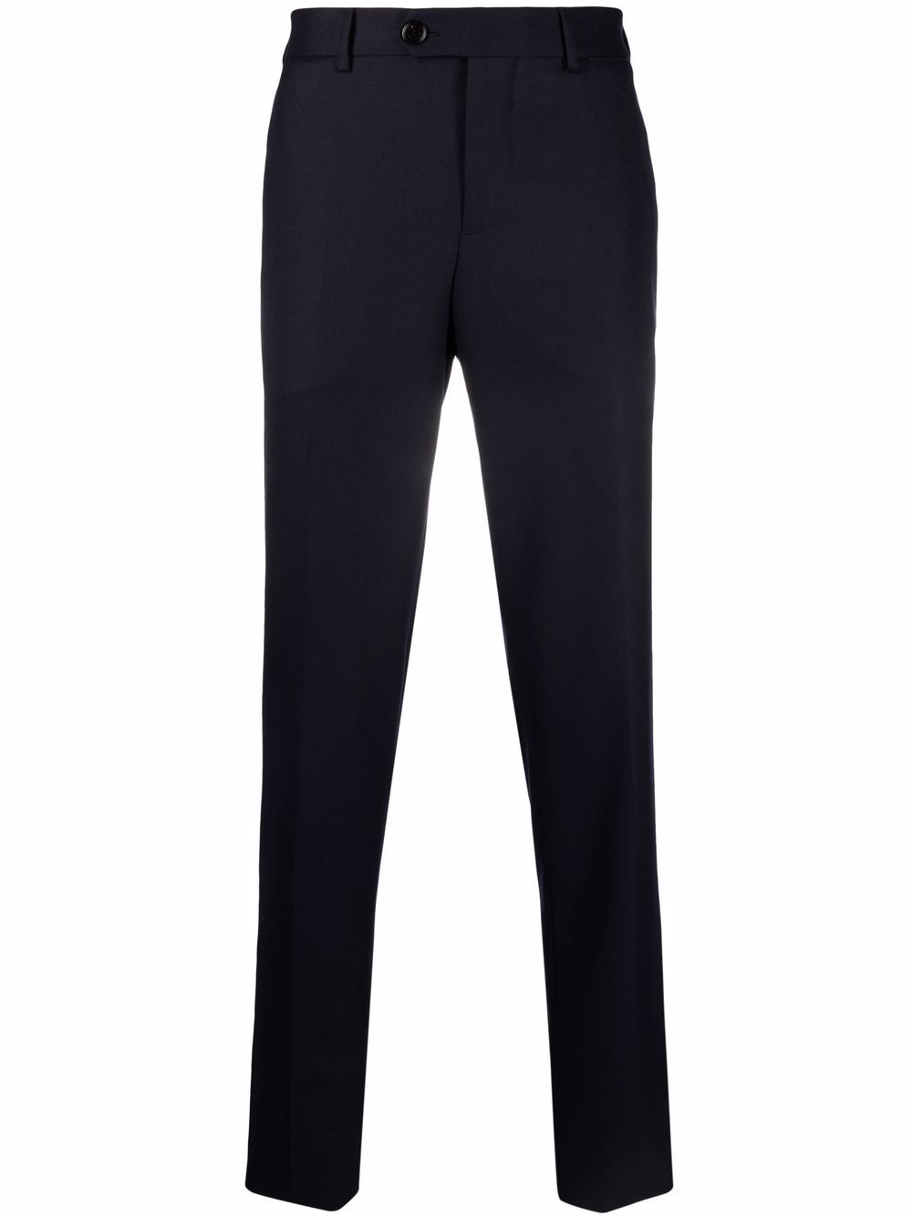 Brunello Cucinelli straight-leg tailored trousers - Blue von Brunello Cucinelli