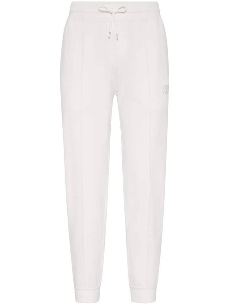 Brunello Cucinelli straight-leg track pants - White von Brunello Cucinelli