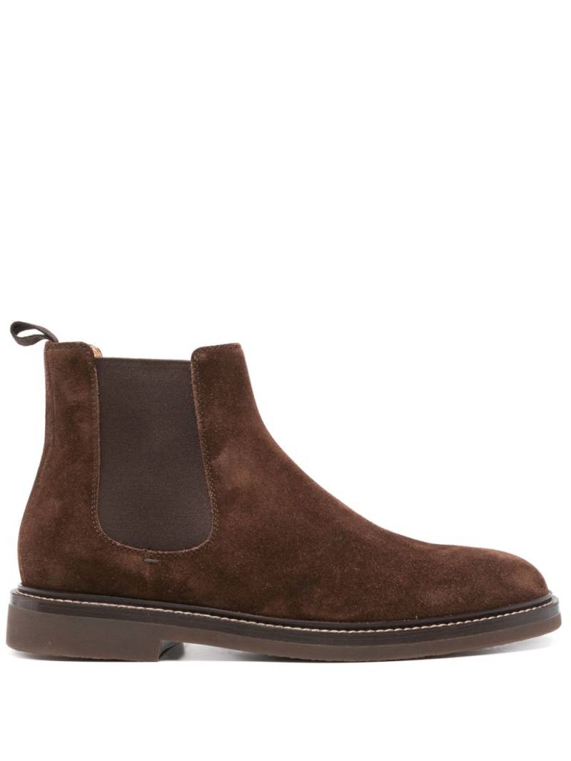 Brunello Cucinelli suede ankle boots - Brown von Brunello Cucinelli