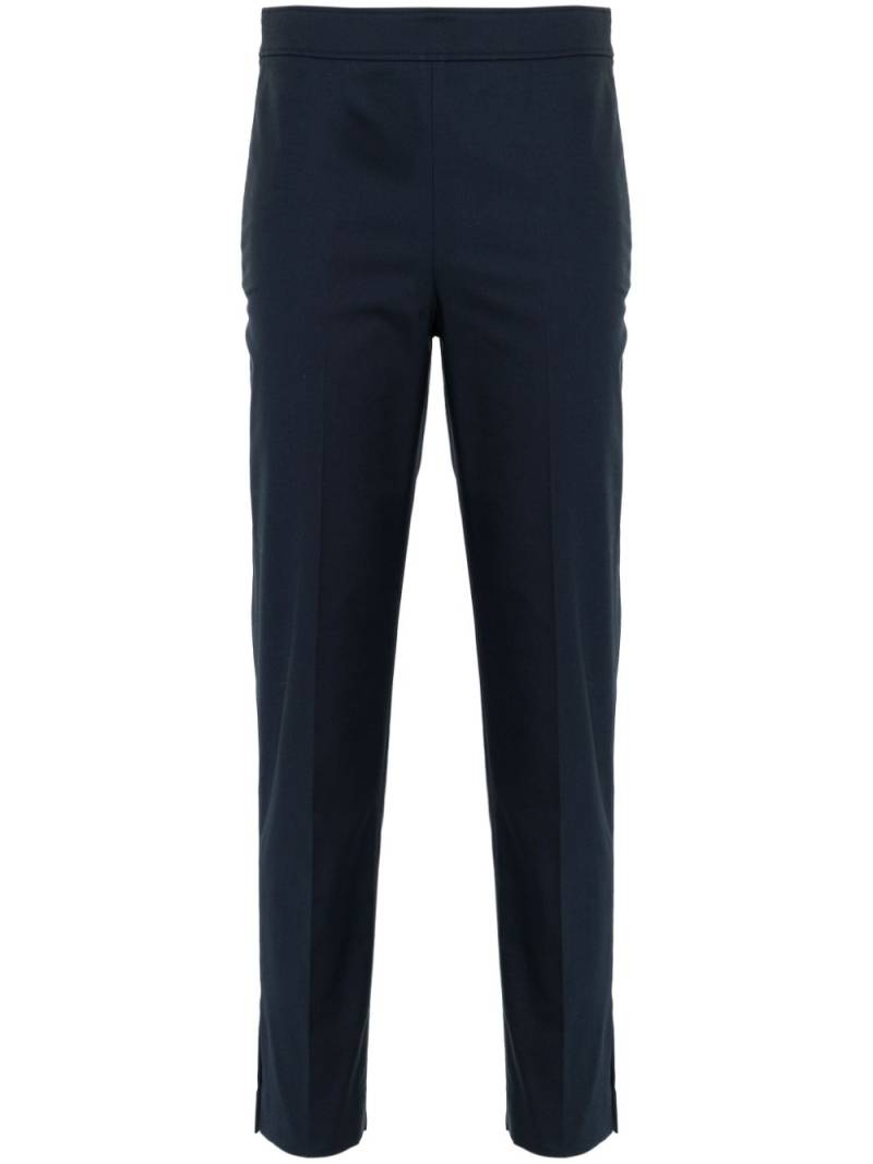 Brunello Cucinelli tailored cotton-blend trousers - Blue von Brunello Cucinelli