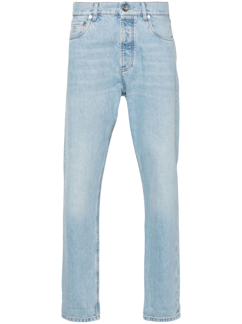 Brunello Cucinelli tapered jeans - Blue von Brunello Cucinelli