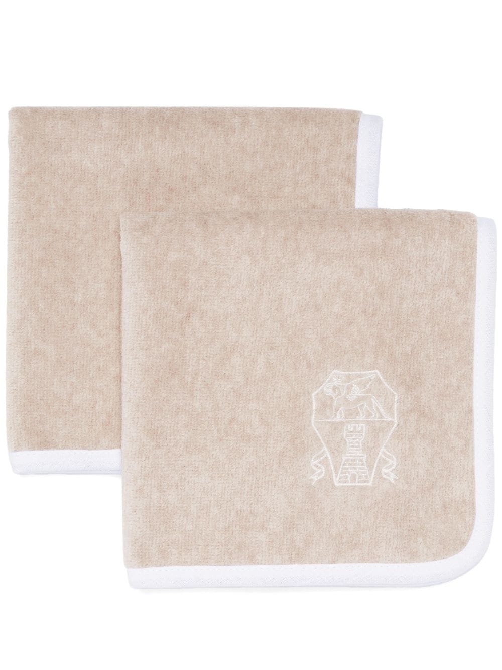 Brunello Cucinelli terry-cloth hand towels (set of two) - Neutrals von Brunello Cucinelli